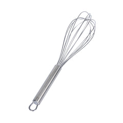 German Standard Stainless Steel French Whisk - 12 1/2'' - 1 count box