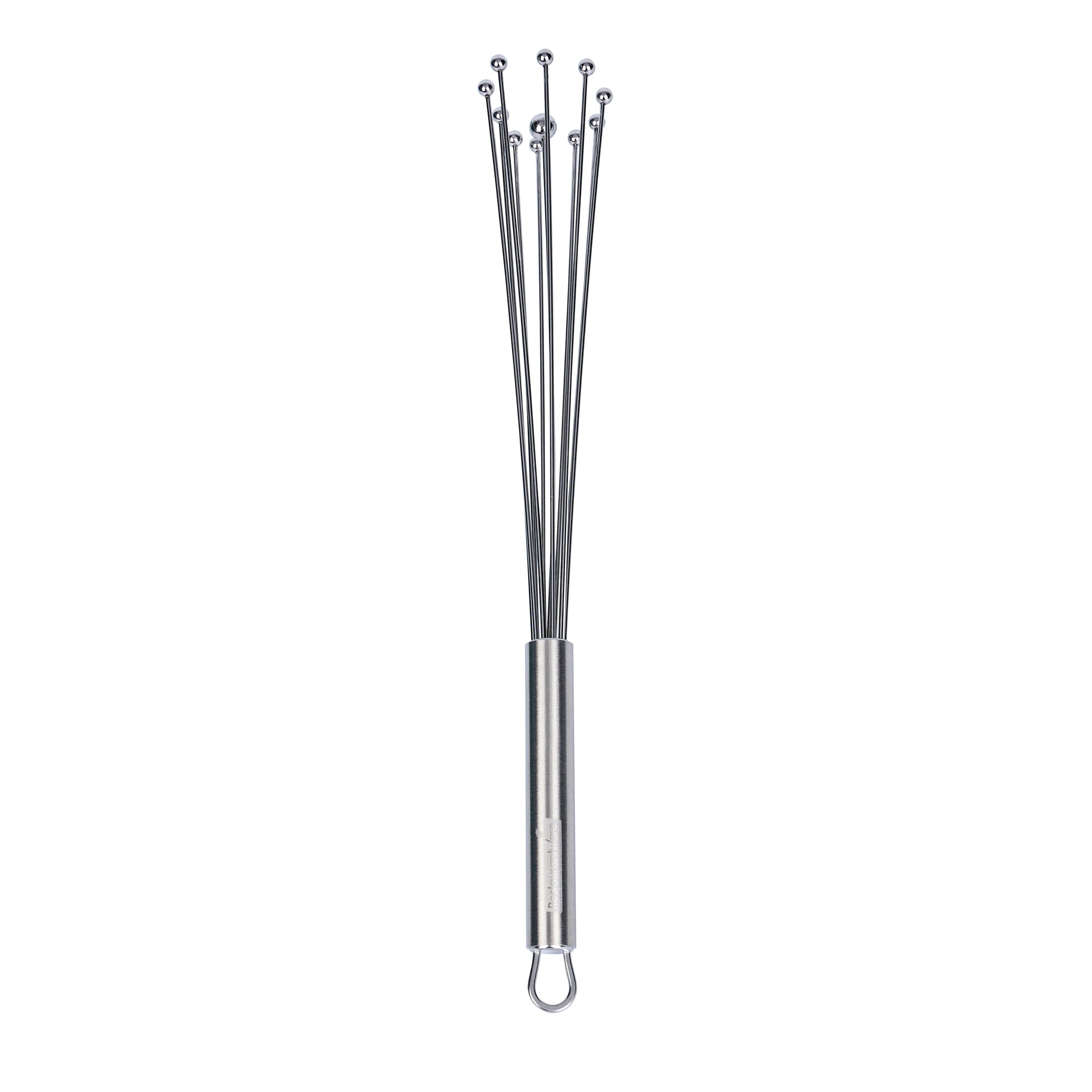 German Standard Stainless Steel Ball Whisk - 12 1/2'' - 1 count box