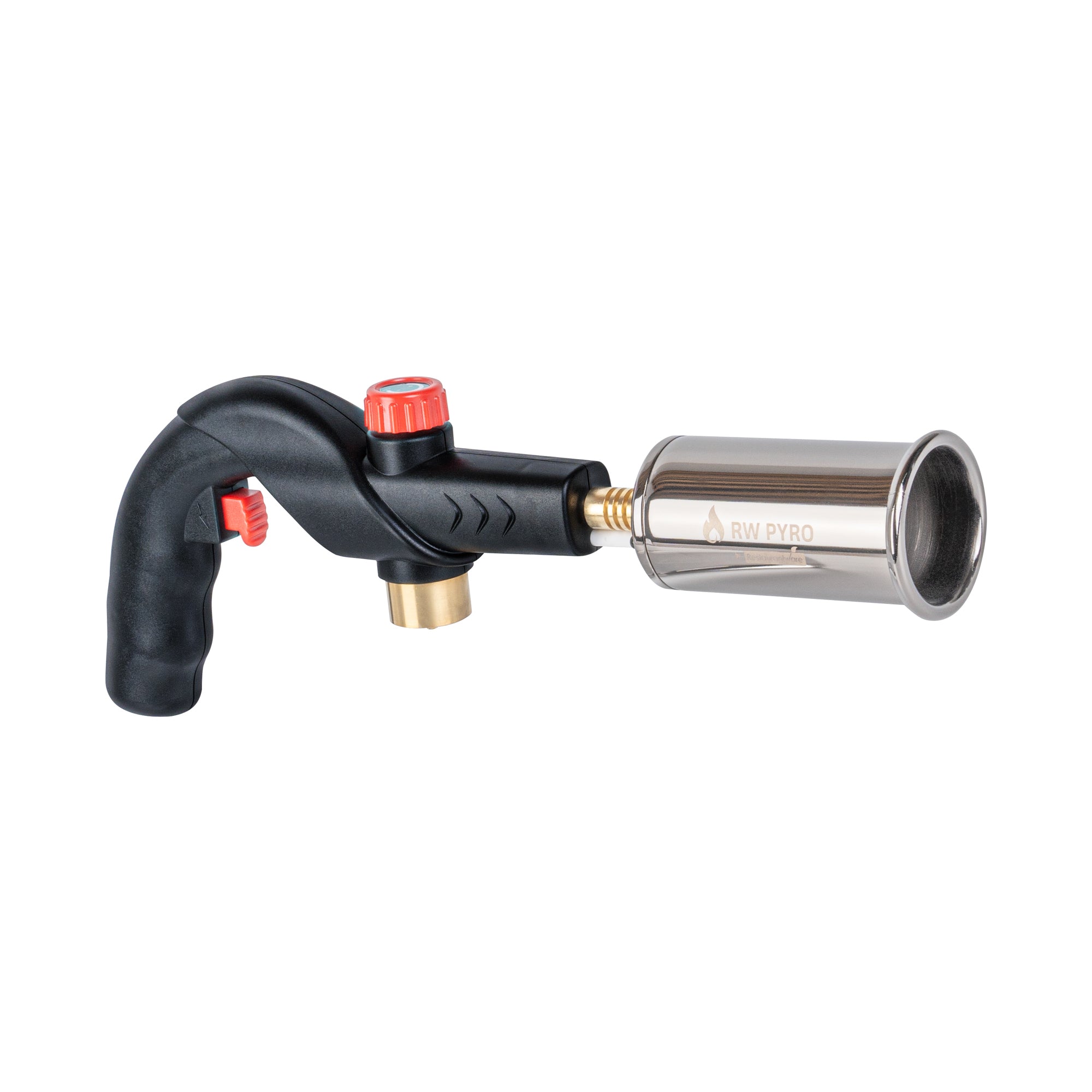 RW Pyro Black MAPP / Propane Gas Torch - Adjustable Dial - 14'' x 2 1/4'' x 5'' - 1 count box