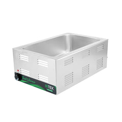 Hi Tek Stainless Steel Full Size Electric Countertop Food Warmer - 120V, 1200W - 12'' x 20'' - 1 count box