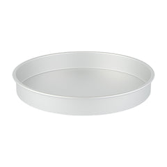 Met Lux Round Aluminum Straight-Sided Cake Pan - 14