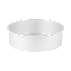 Met Lux Round Aluminum Straight-Sided Cake Pan - 10