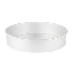 Met Lux Round Aluminum Straight-Sided Cake Pan - 14