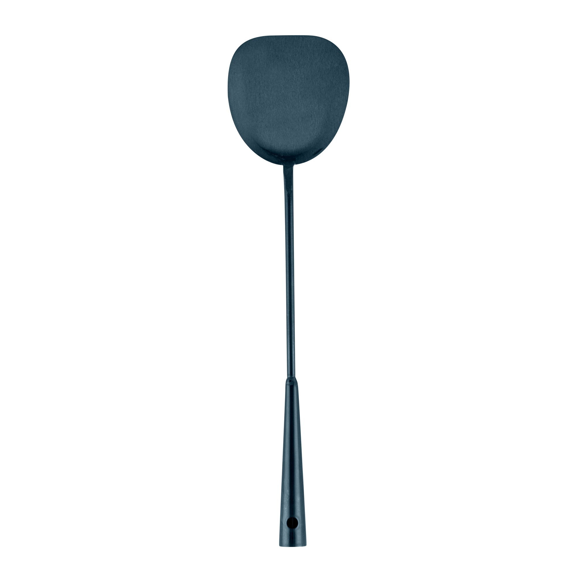 Motomori Blue Carbon Steel Wok Spatula - Pre-seasoned - 15 1/2'' - 10 count box