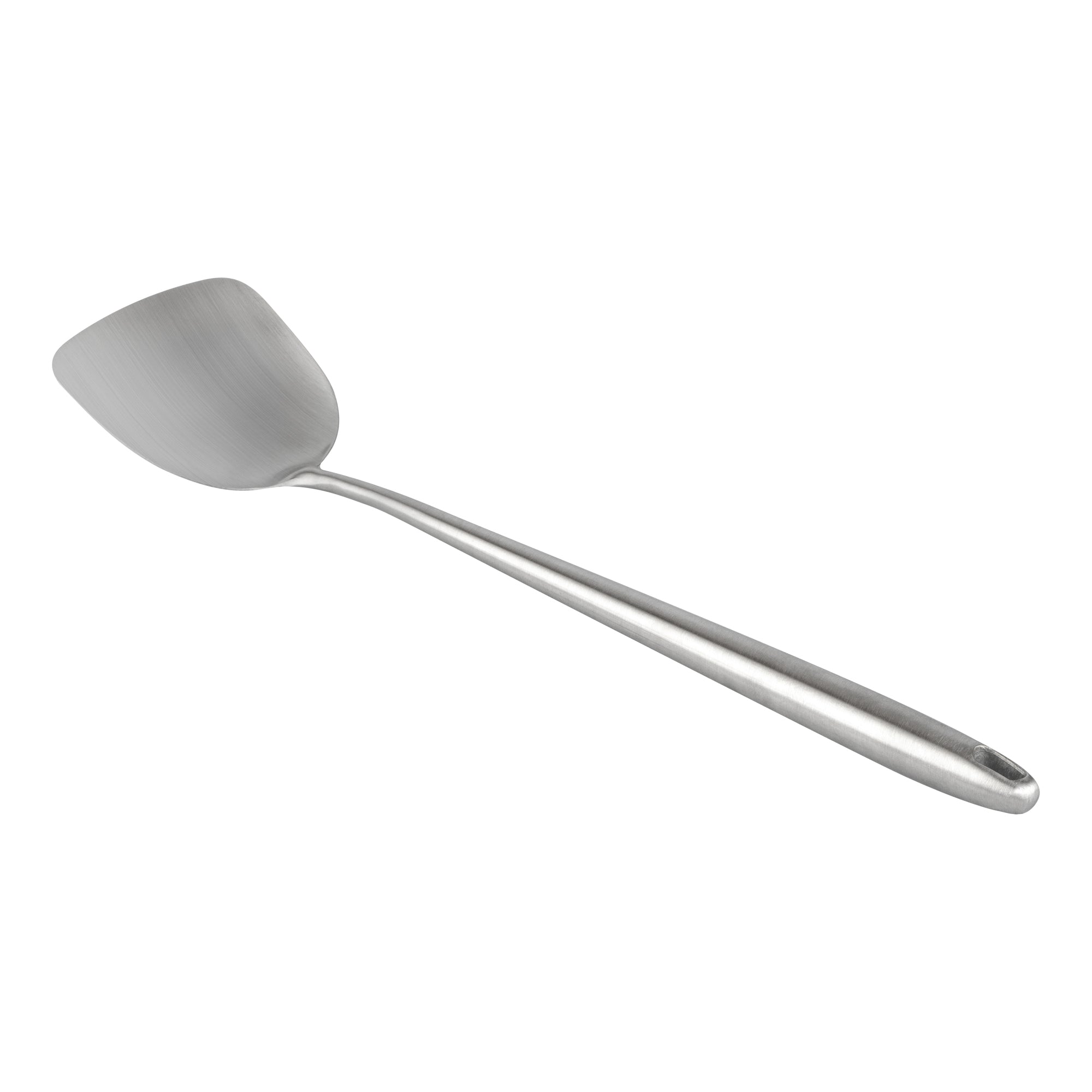 Motomori Stainless Steel Wok Spatula - 17'' - 10 count box