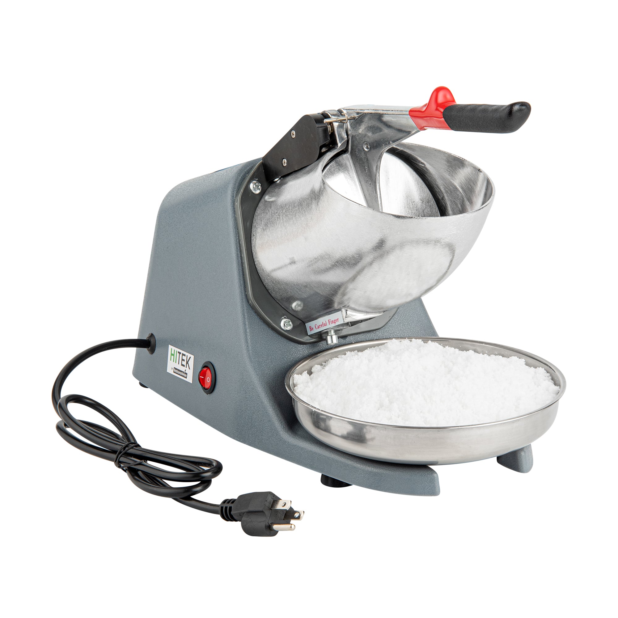 Hi Tek Gray Countertop Ice Crusher - 110V, 350W - 1 count box