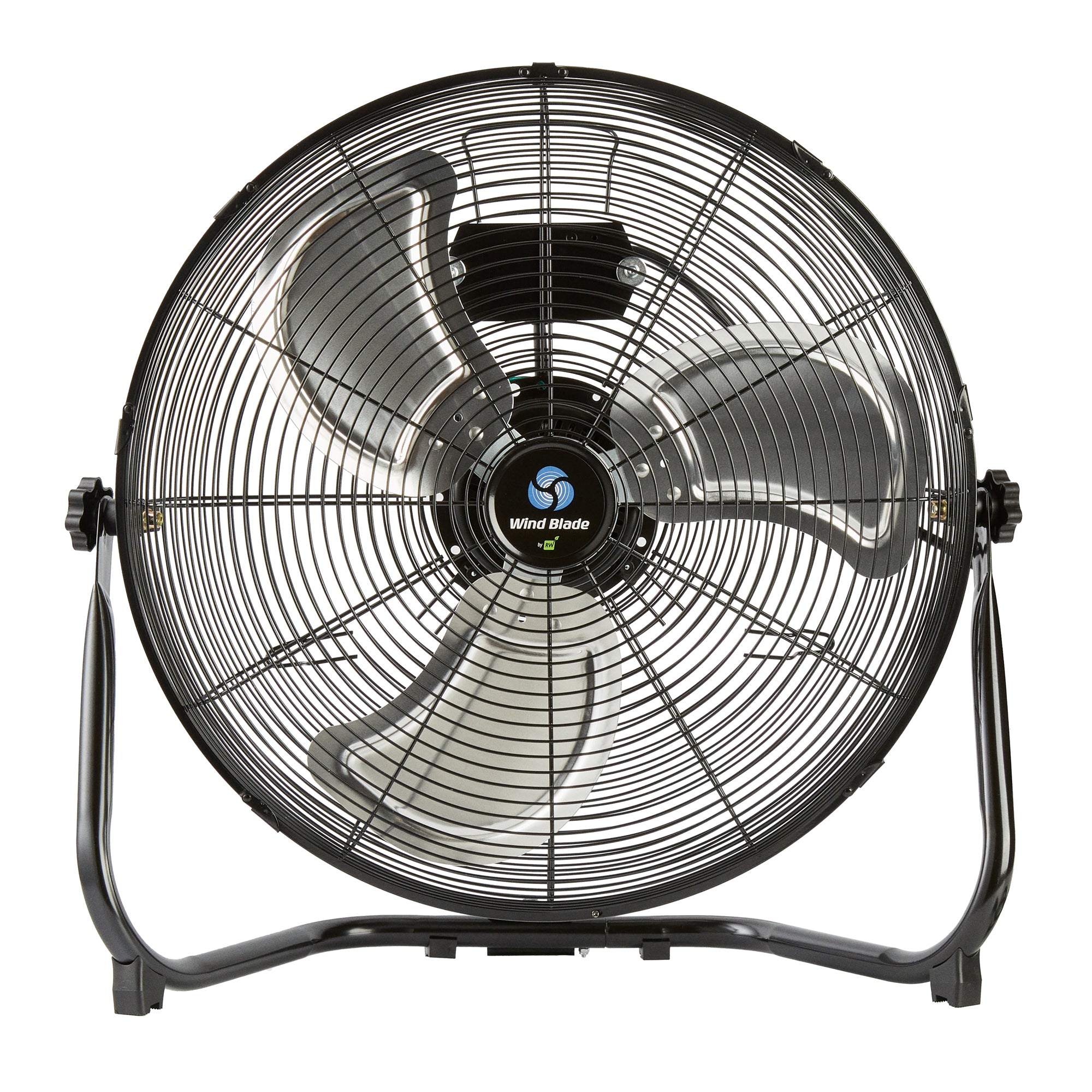 Wind Blade 3-Speed Industrial Floor Fan - Tilt Head, 1/6 HP, 4,750 CFM - 20" - 1 count box