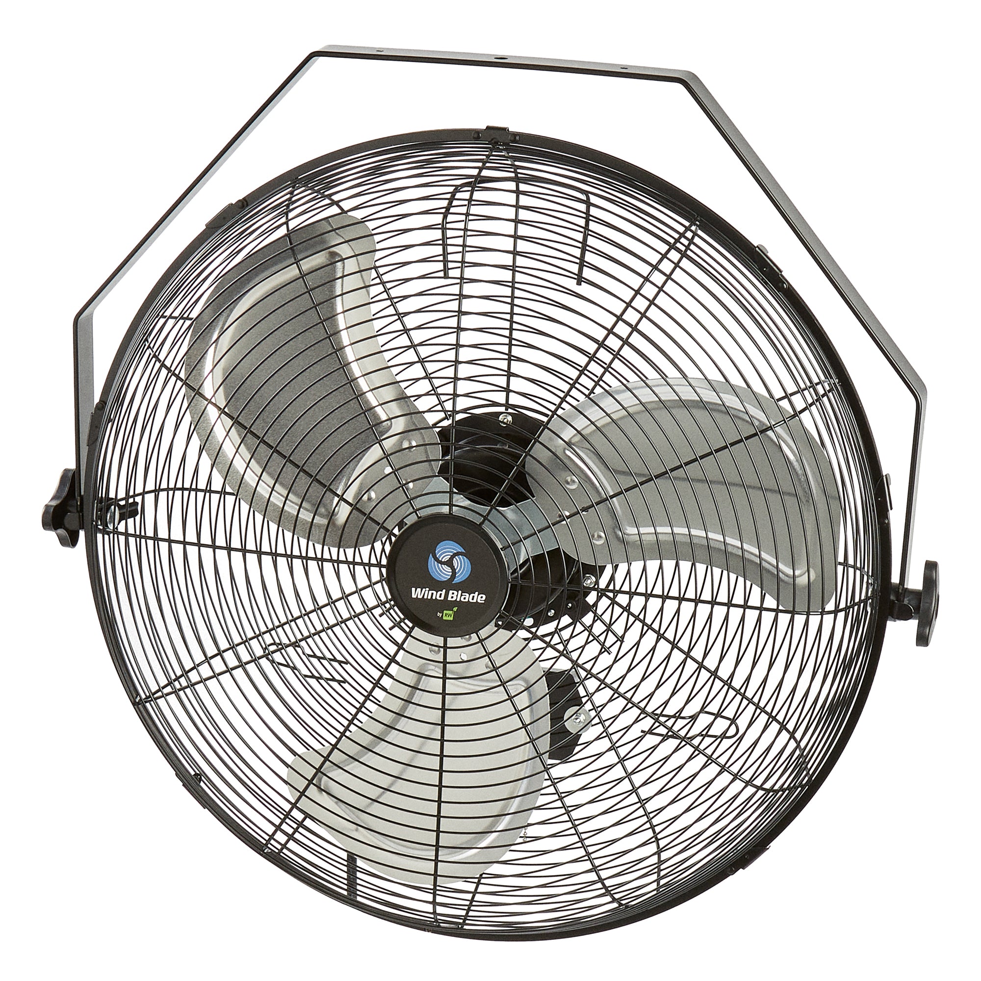 Wind Blade 3-Speed Industrial Wall-Mount Fan - Tilt Head, 1/6 HP, 4,650 CFM - 20" - 1 count box