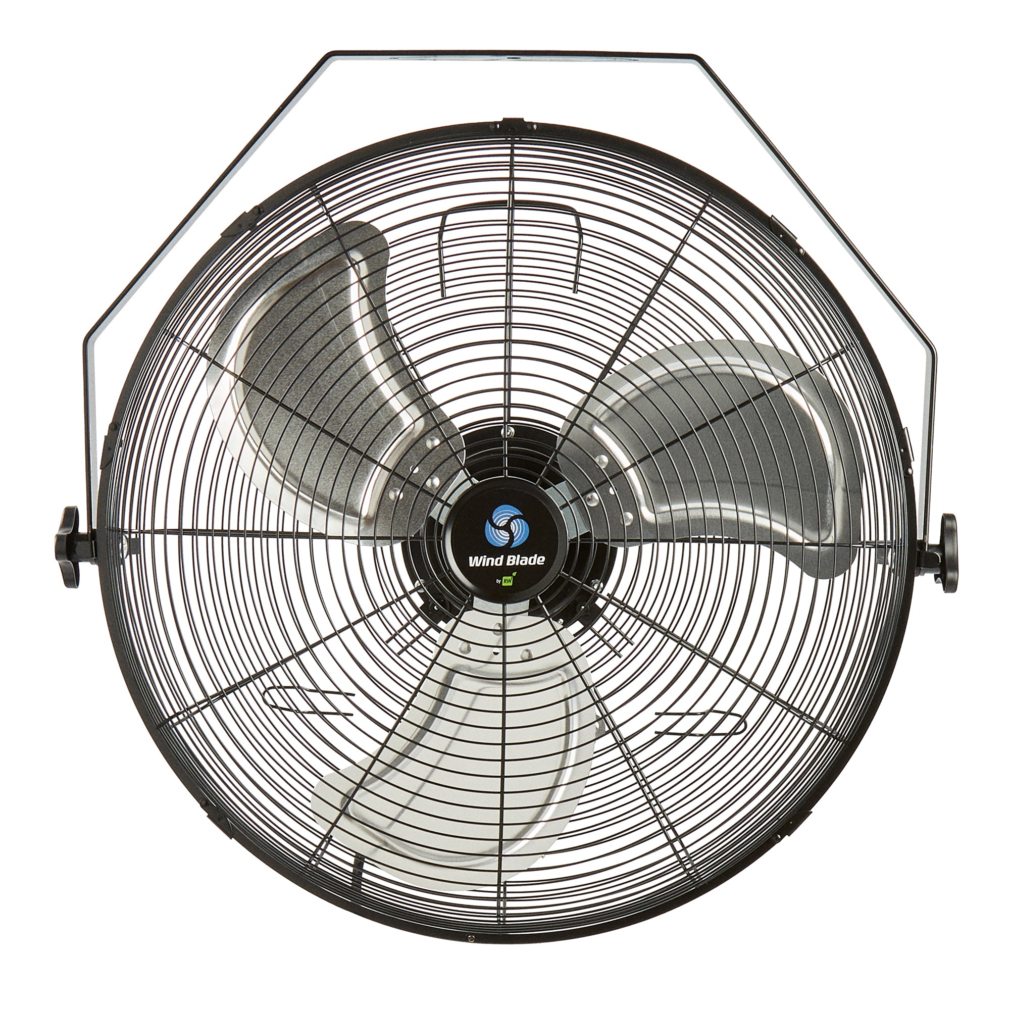 Wind Blade 3-Speed Industrial Wall-Mount Fan - Tilt Head, 1/6 HP, 4,650 CFM - 20" - 1 count box