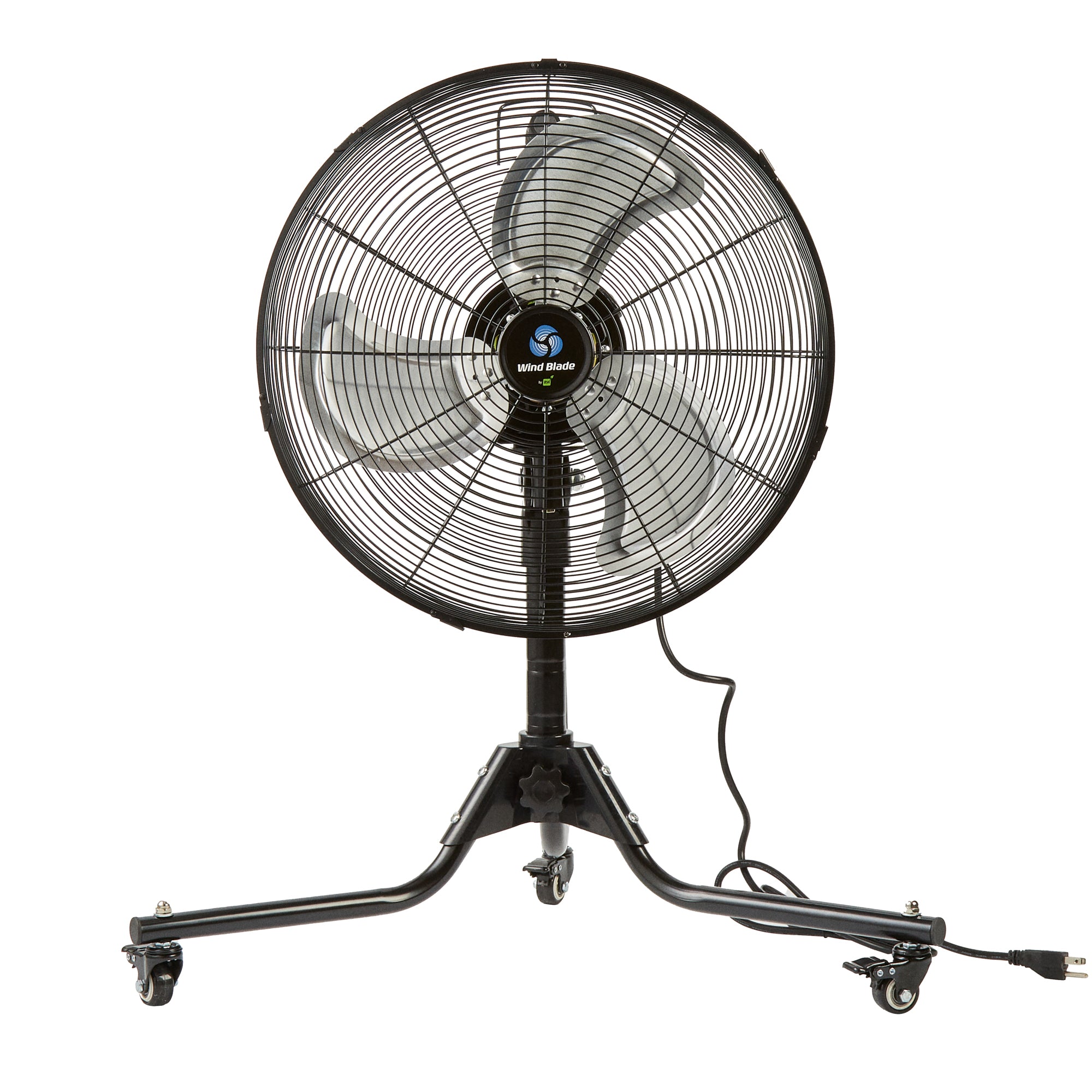 Wind Blade 3-Speed Portable Industrial Floor Fan - Tilt Head, 1/7 HP, 3,900 CFM - 18" - 1 count box