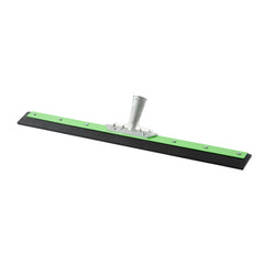 Clean Tek Professional Green Steel Heavy-Duty Floor Squeegee - 24