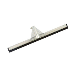 Clean Tek Professional Steel Heavy-Duty Floor Squeegee - Double Rubber - 21 3/4