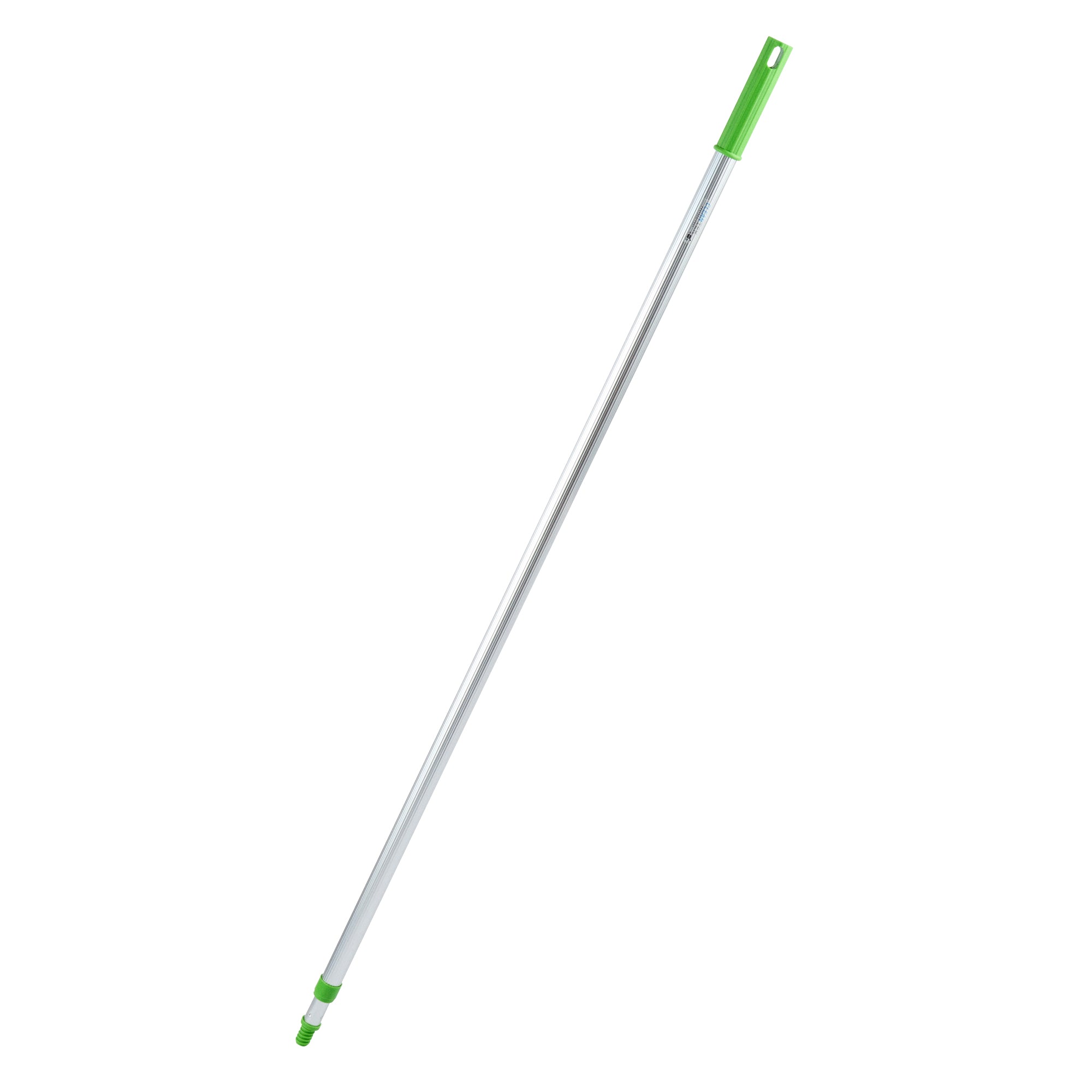 Clean Tek Professional Aluminum 2-Section Telescopic Handle - for Window Strip Washer and Floor Squeegee, Threaded - 51 1/4" - 1 count box