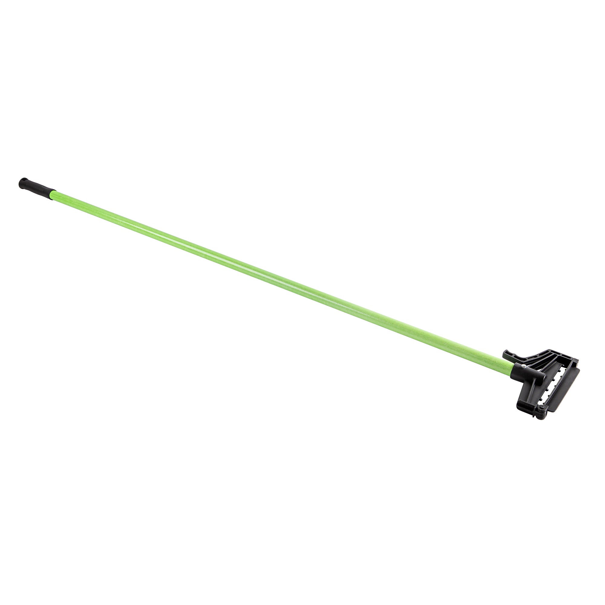 Clean Tek Professional Green Fiberglass Quick Release Mop Handle - with Trigger - 60" - 1 count box