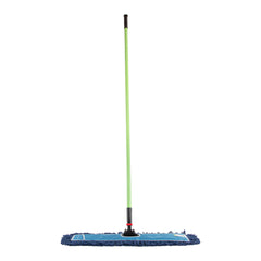 Clean Tek Professional Blue Cotton-Poly Blend Dust / Dry Mop - with 64