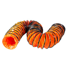 Wind Blade Orange PVC Ventilation Duct Hose - For 10