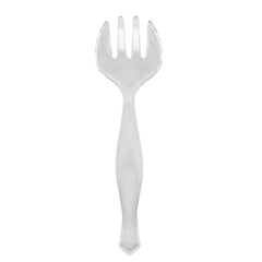 Cater Tek Clear Plastic Serving Fork - 8 1/2