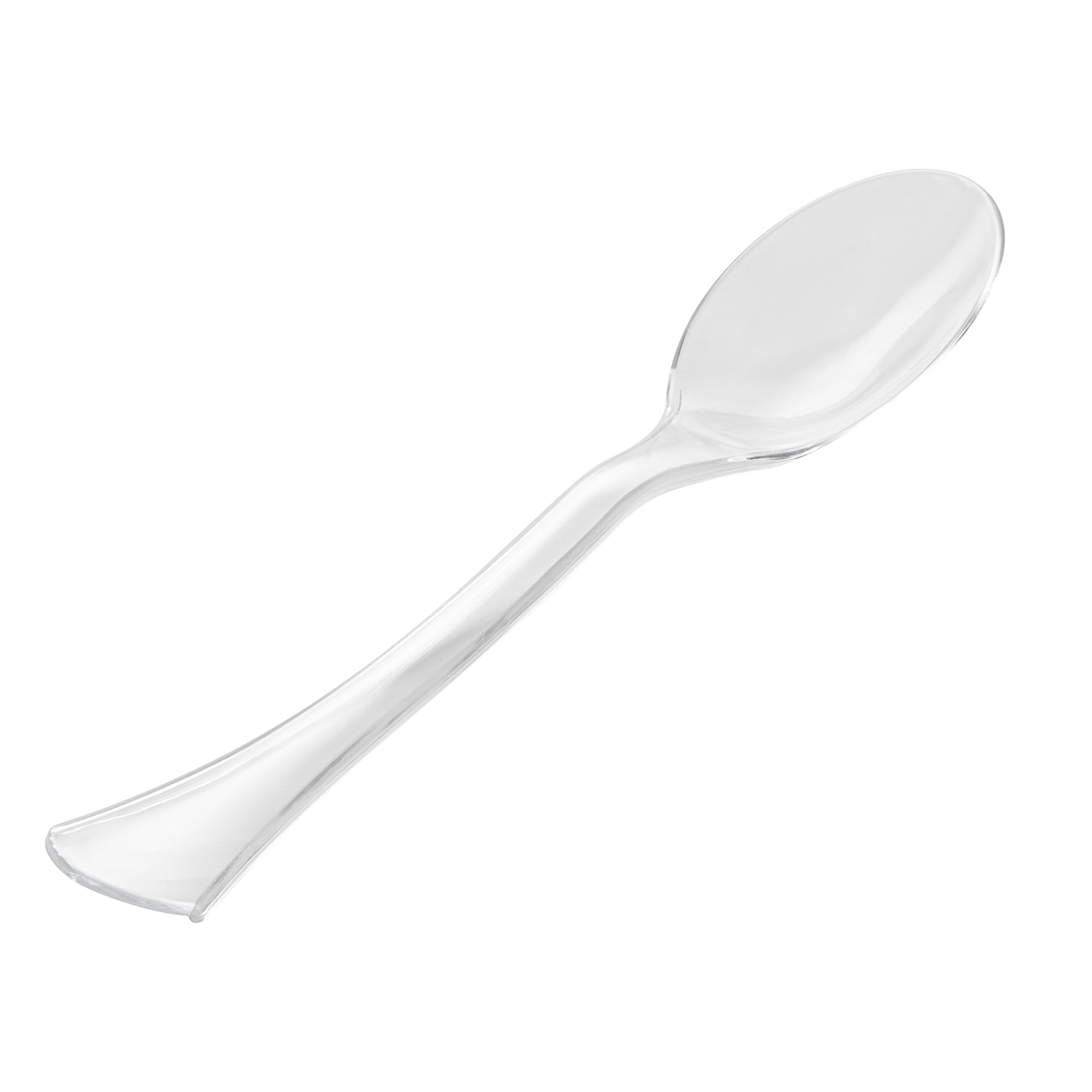 Cater Tek Clear Plastic Serving Spoon - 9 3/4" - 100 count box