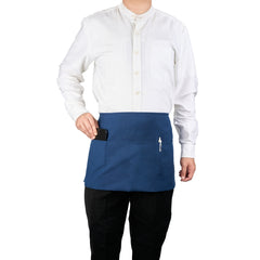 RW Base Blue Standard Waist Apron - with 3 Pockets - 24