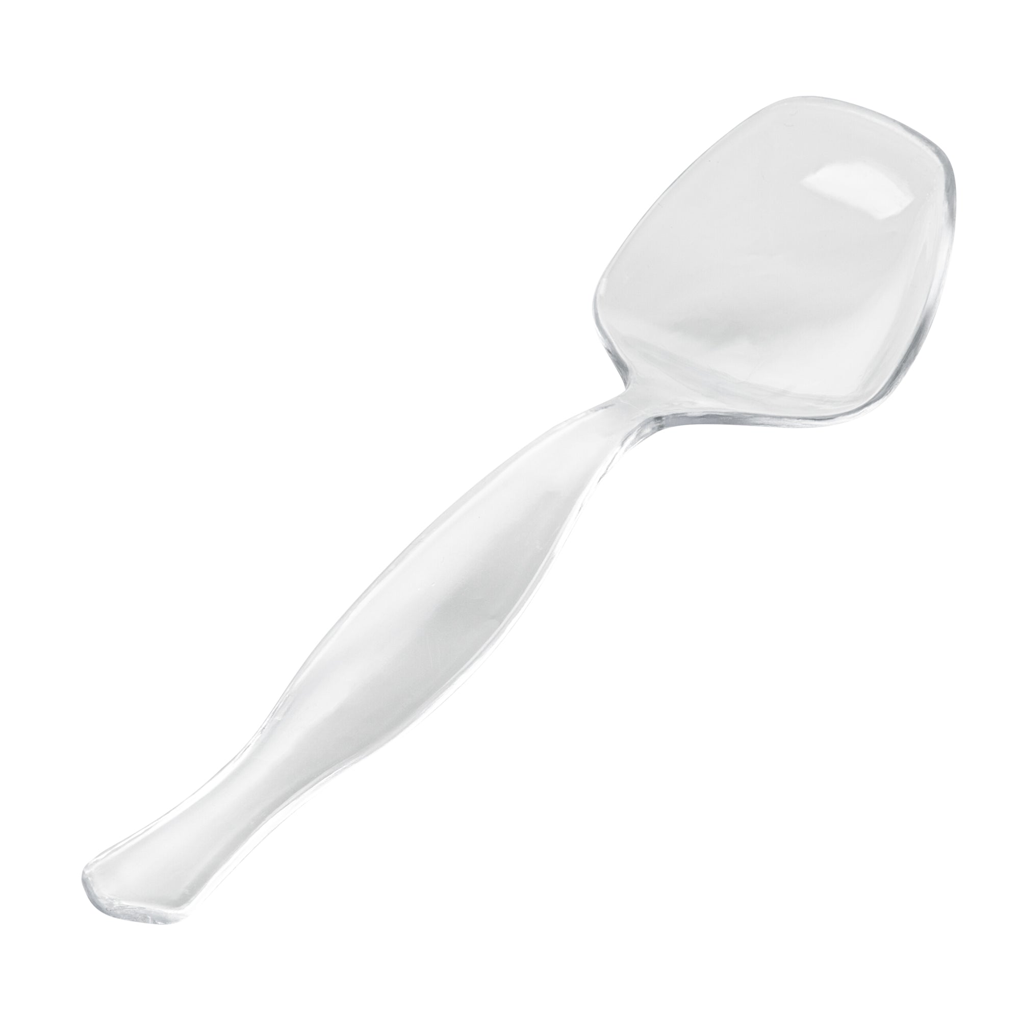 Cater Tek Clear Plastic Serving Spoon - 8 1/2" - 100 count box