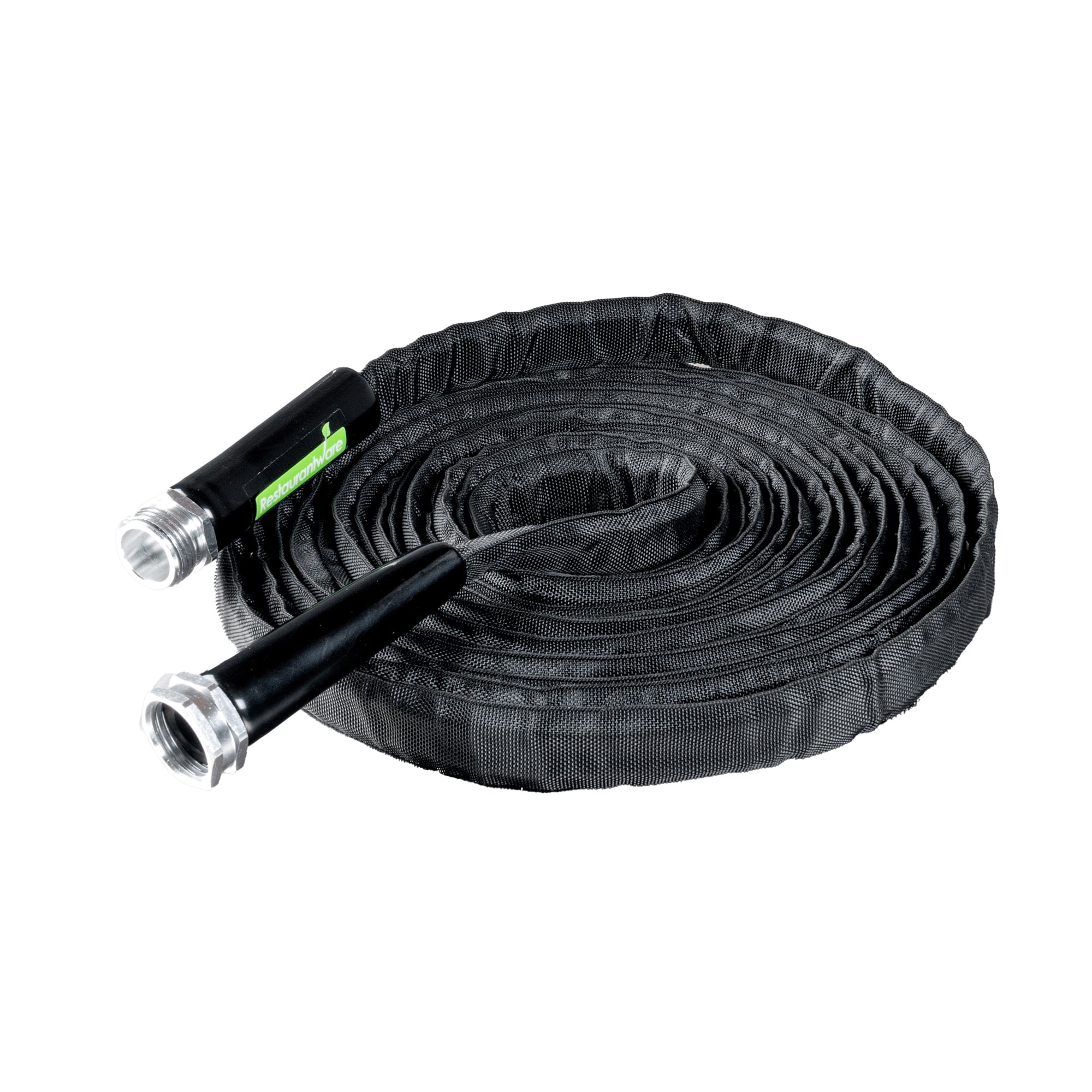 Handy Tek Black Fabric Garden Hose - Lightweight, Kink-Free, Flexible - 25' - 1 count box