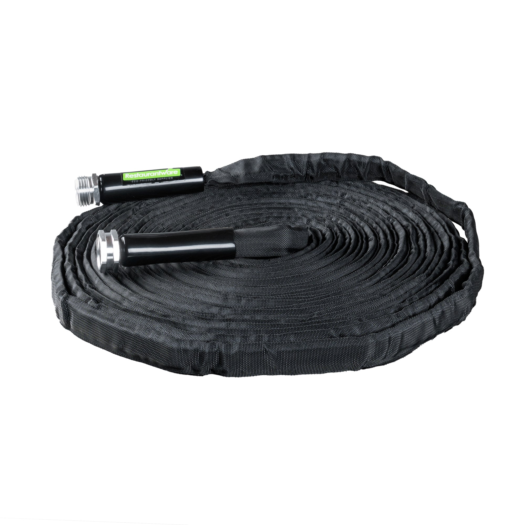 Handy Tek Black Fabric Garden Hose - Lightweight, Kink-Free, Flexible - 50' - 1 count box