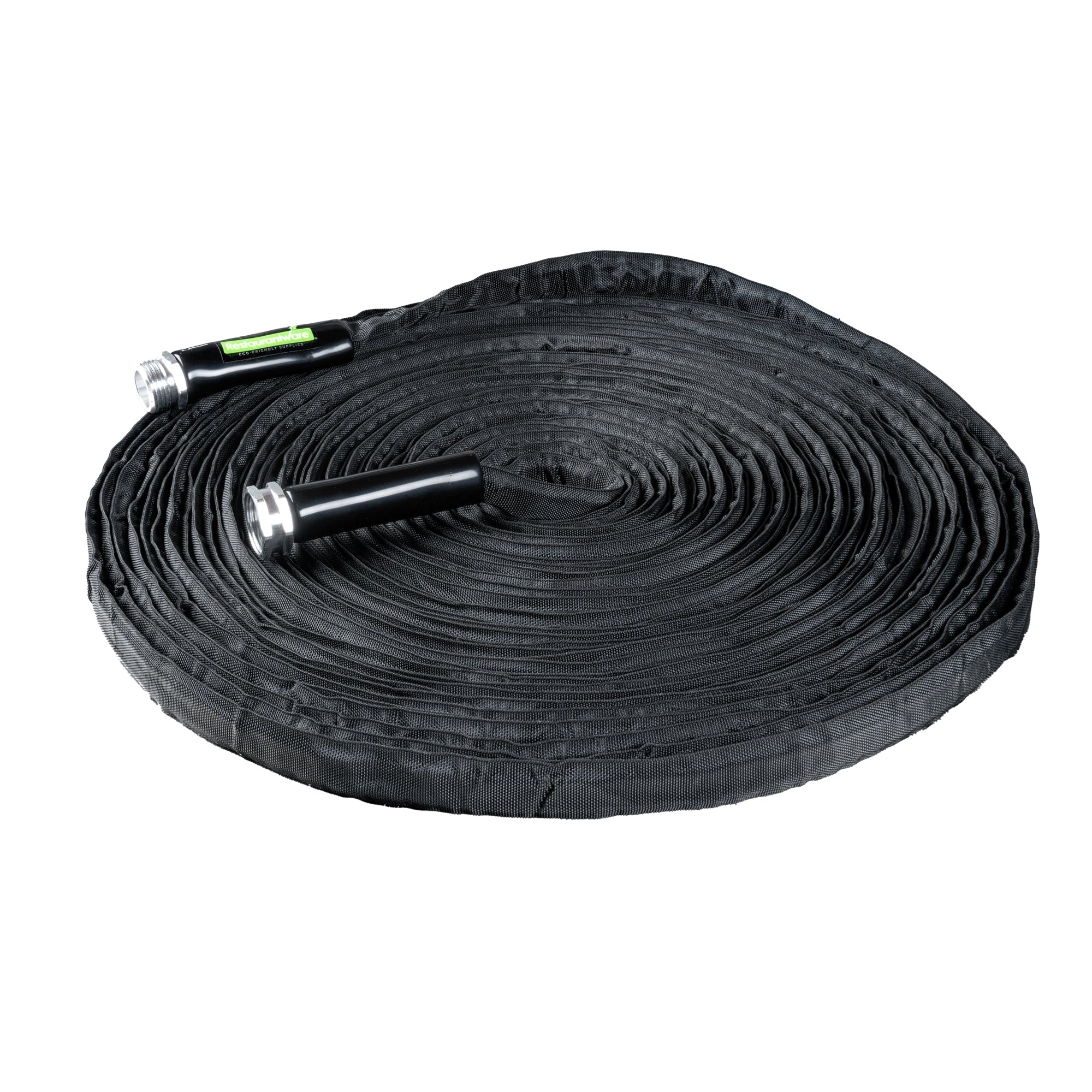 Handy Tek Black Fabric Garden Hose - Lightweight, Kink-Free, Flexible - 100' - 1 count box