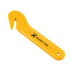 Handy Tek Yellow Disposable Film Cutter - 6 3/4