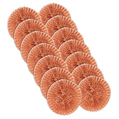 Clean Tek Professional Copper-Coated Steel Scrubber - 120 count box