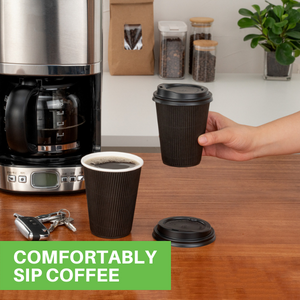 COMFORTABLY SIP COFFEE